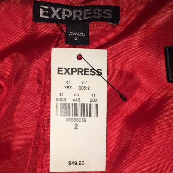 Mad Man bright orange retro mini skirt - Picture 5 of 8